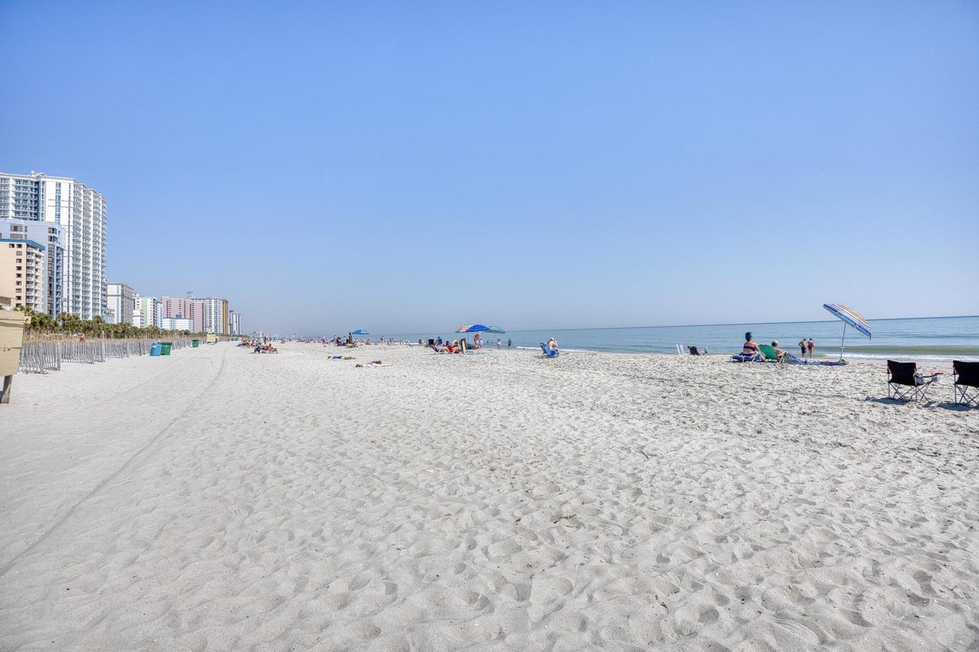 Oceanfront Beach Serenity Stay Myrtle Beach Exteriör bild