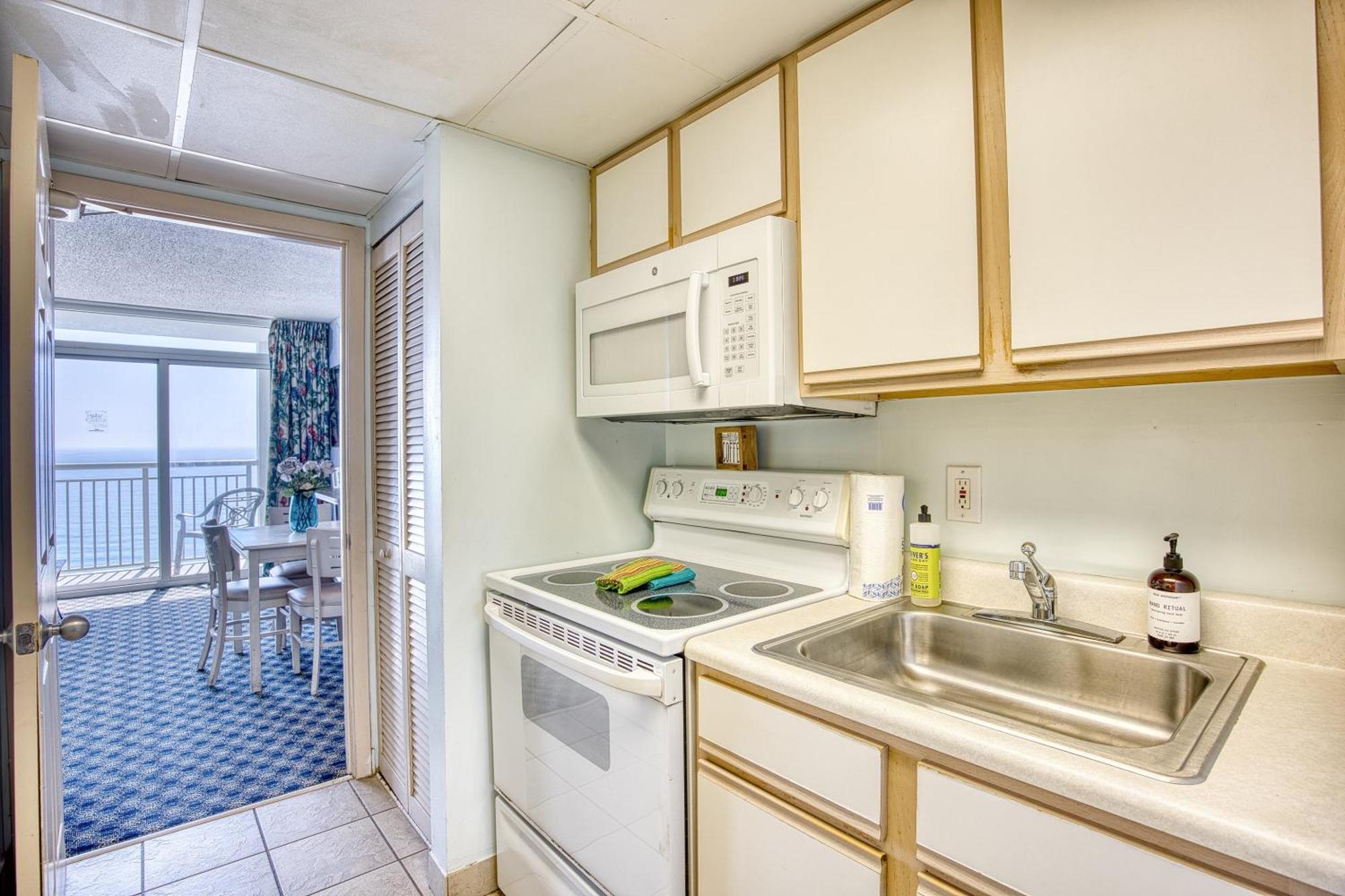 Oceanfront Beach Serenity Stay Myrtle Beach Exteriör bild